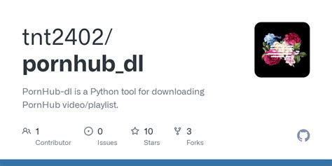 Pornhub Downloader. Downloads videos from pornhub using nodejs or browser. Cannot download: Pay to view (Pay to download is supported) Private videos; Premium videos (unless they're free) Quality past 1080p; Geo-blocked videos; How to use Browser: Copy the code from main.js; Find a video you want to download; Open the developer tools (ctrl ...